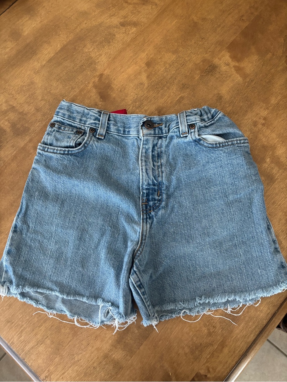 Light Blue Denim Women's Shorts